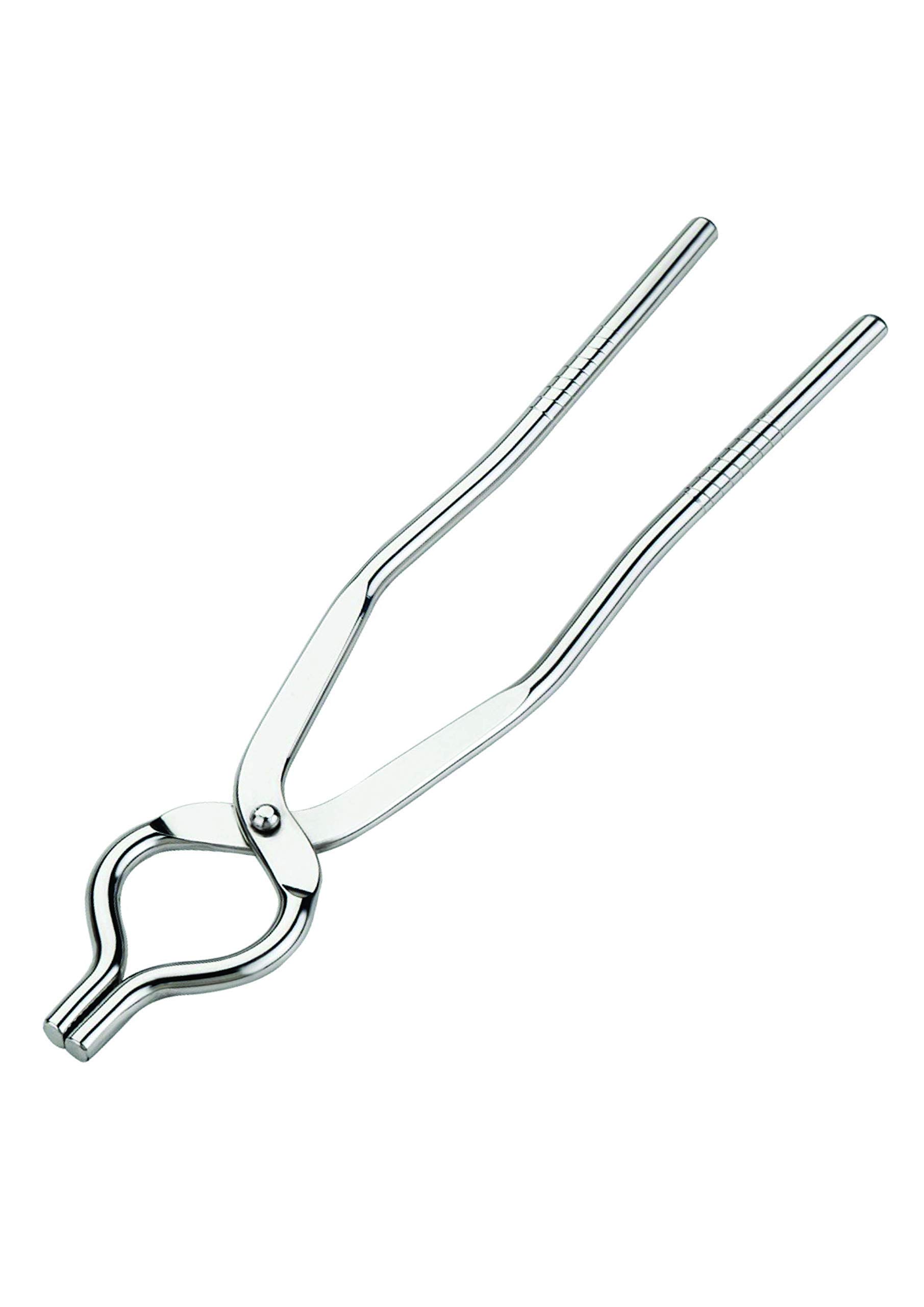 Stainless Steel Pakkad, Kitchen Tong, Premium Quality (Silver)