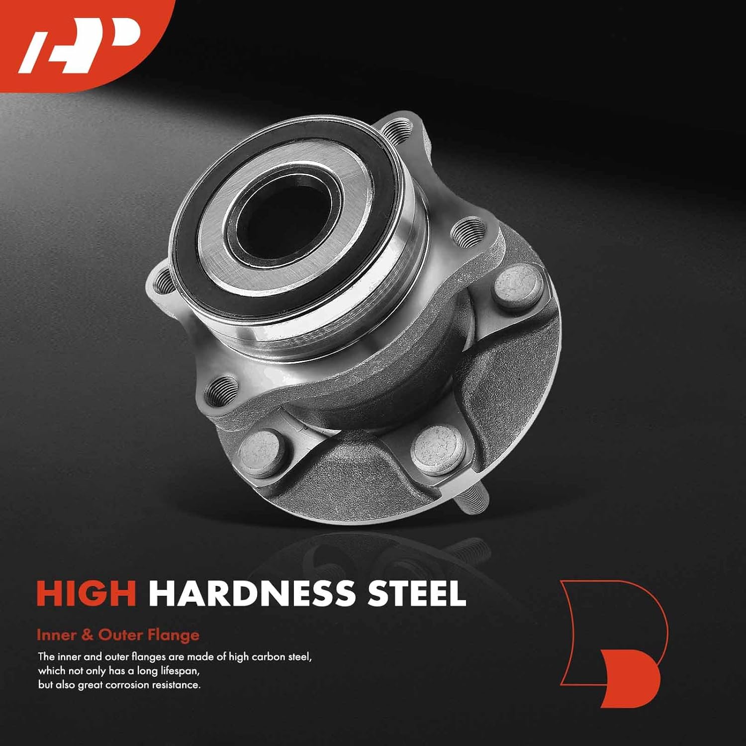 A-Premium Rear Wheel Bearing and Hub Assembly with 5-Lug Compatible with Subaru Outback 2015-2021, Forester 2019, Legacy 2015-2021, WRX STI 2016/2019, WRX 2015-2019, Ascent 2019-2021 - Image 4