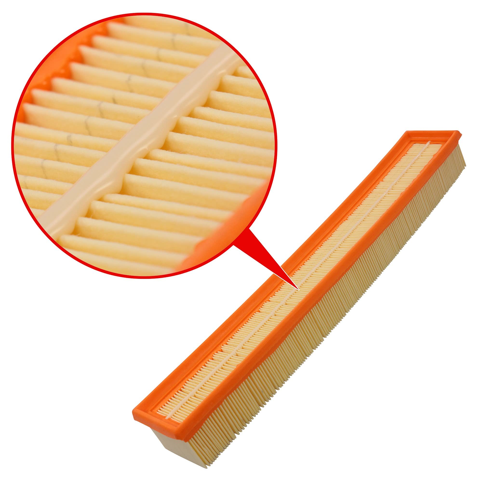 BESTPRICE Set di filtri di ispezione con 1x filtro olio, 1x filtro carburante, 1x filtro aria, 1x filtro aria abitacolo (carbone attivo), compatibile con MERCEDES Classe C (W203) (CL203) (S203)