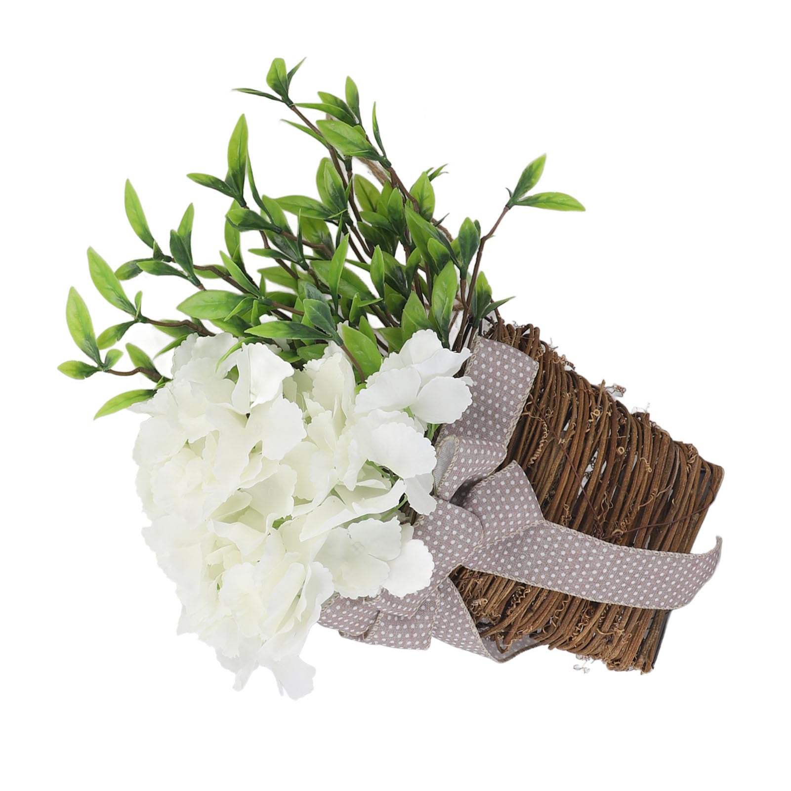 Panier de suspension d'hortensia pour illuminer votre décoration de porte d'entrée de maison