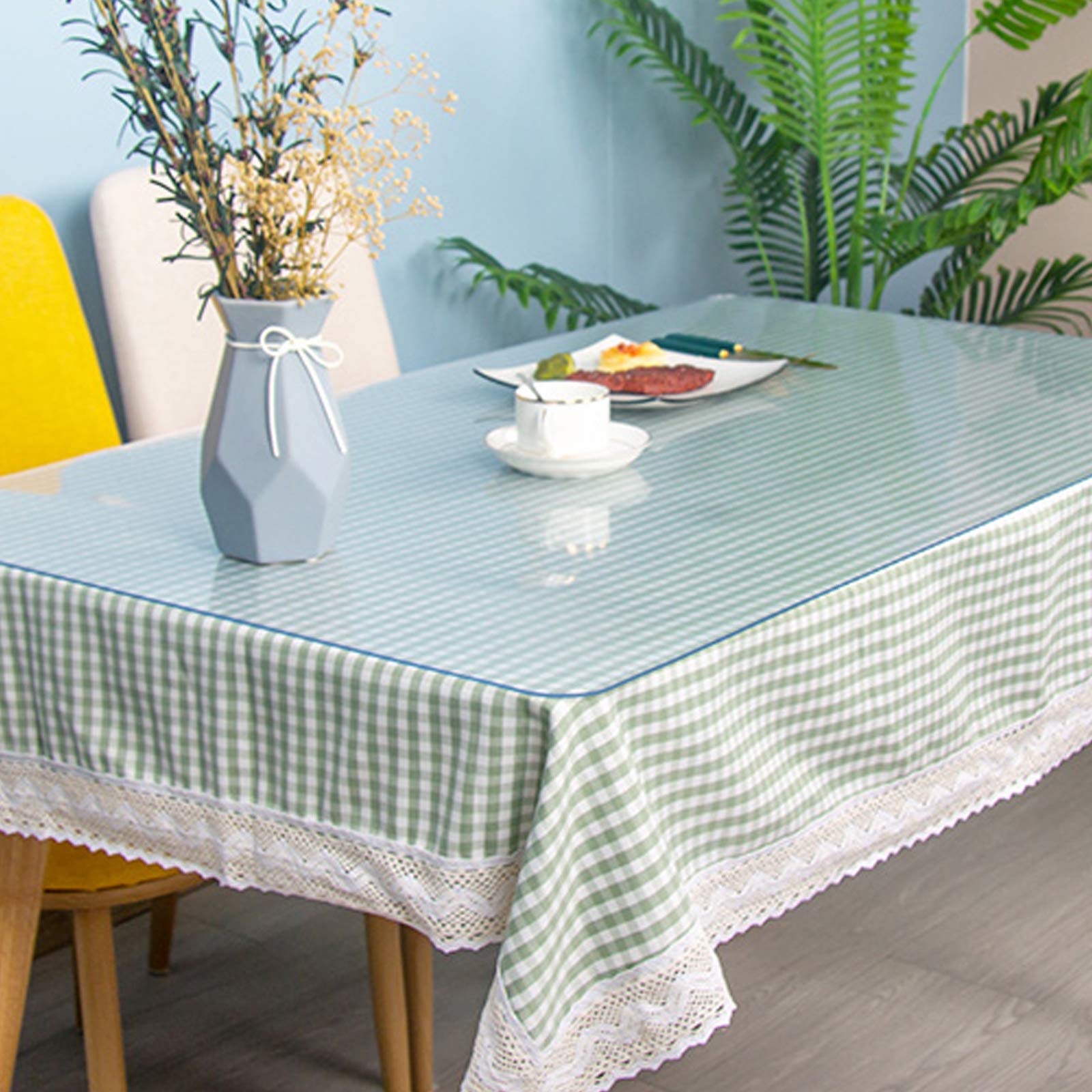 Coussin de peinture pour enfants et protège table PVC transparent repas