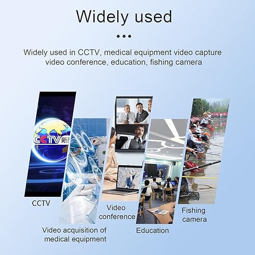 Miniatura 4 de ATCCPYDM Captura de video AHD, tarjeta de captura de 1080P, dispositivo de captura de video AHDTVICVI a USB 3.0, compatible con OBS, POTPLAYER,