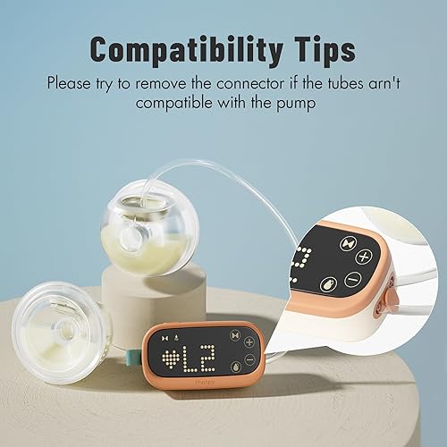 Miniatura 9 de Phanpy Extractor de Leche Portátil con Recolector de Leche, Nuevas Piezas de Copa, Accesorios de Reemplazo Originales para Extractor de Leche