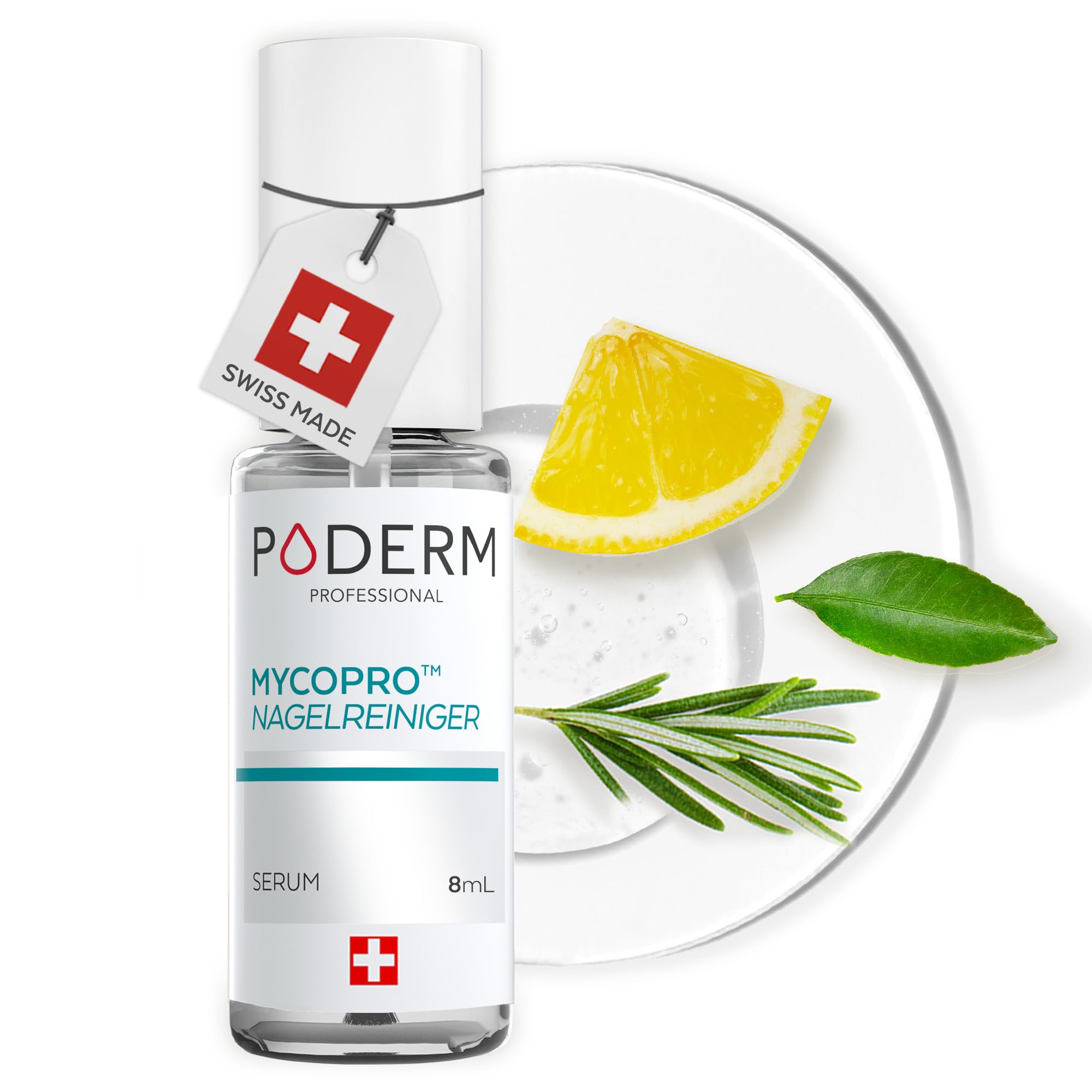 PODERM - HAUTRISSE UND HORNHAUT - Repariert und beruhigt Risse/Nährt und erweicht Hornhaut - INTENSIVE NACHTPFLEGE 8H - 100% natürliche Inhaltsstoffe - Fußpflege - Swiss Made