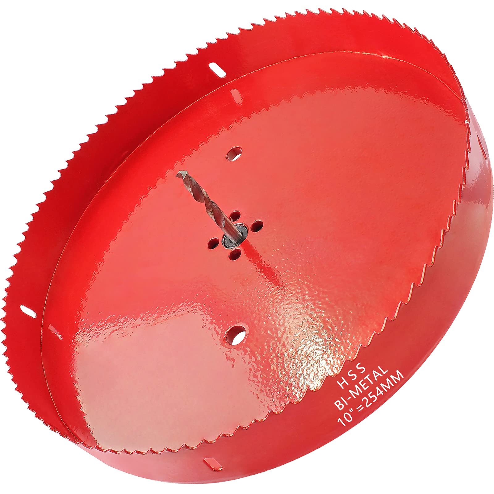 Luomorgo 254 mm / 10" otwornica z altaną, 1 1/4" głębokość cięcia HSS bimetaliczny frez do otworów drewnianych, płyt gipsowo-kartonowych i blachy