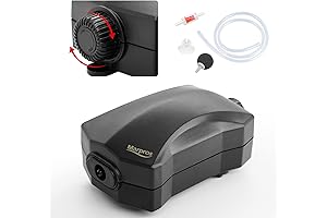 Marpros Small Aquarium Bubbler: Silently Oxygenates Your 10-30 Gallon Aquarium