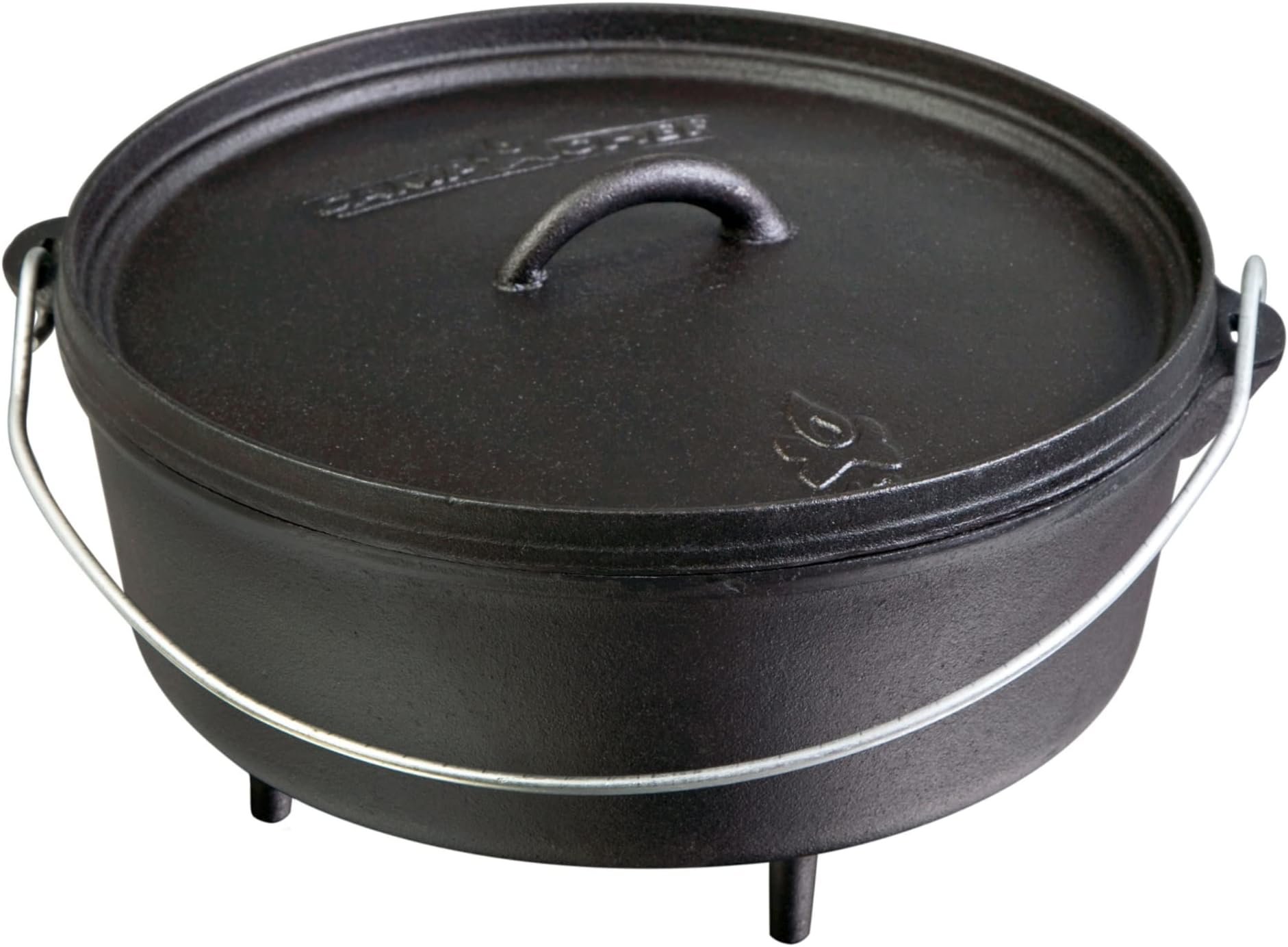 SDO10 10" Cast Iron Dutch Oven with Lid, Pre-Seasoned