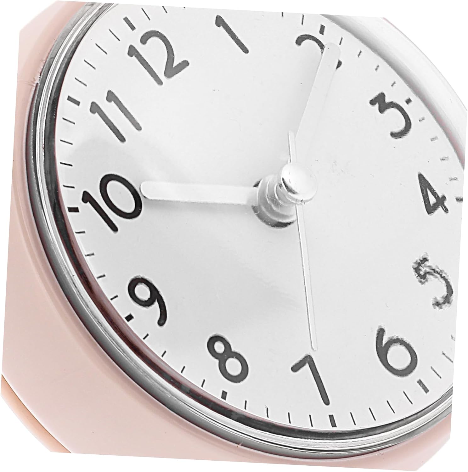 Sosoport Suction Cup Shower Wall Clock with Accurate Time Display