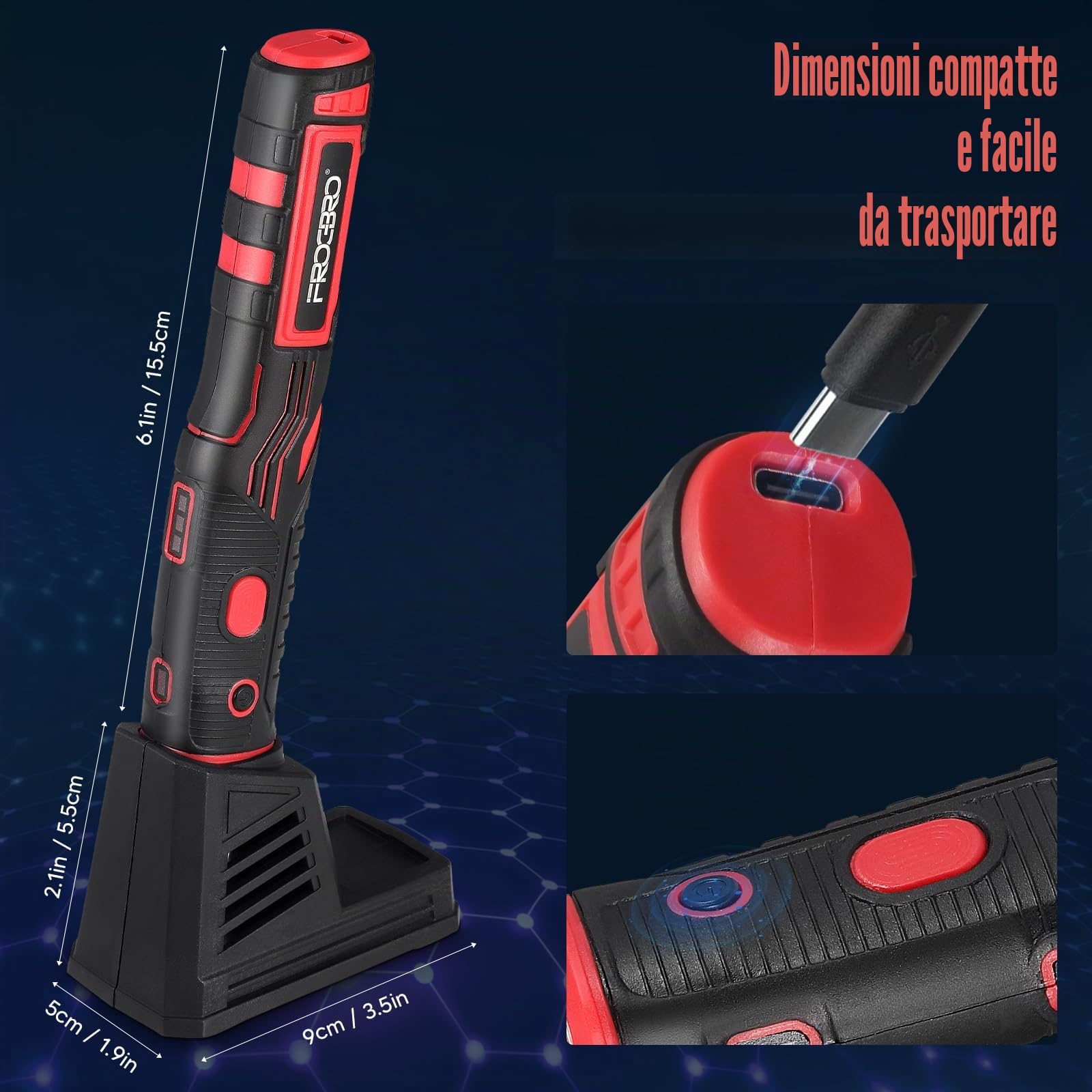 Set saldatore a batteria senza fili, LED, 11 W, 1800 mAh, riscaldamento rapido, stagno di saldatura, punte, ideale per principianti e professionisti