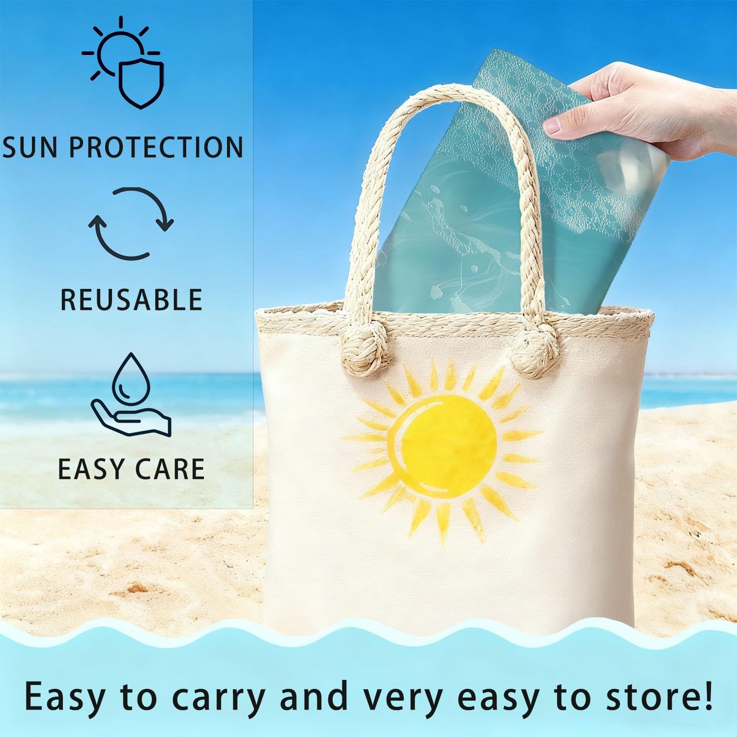 Küste, Erfrischend, Realistisch, Beruhigend Strandtuch 230 x 210 cm - Strandtuch trandtuch Leichtdünn Weich Strandtuch Muscheln, Seesterne, Meeresoberfläche,für Strand, Pool, Yoga, Picknick
