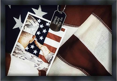 Miniatura 6 de Marco de caja de sombra negro de 32 x 24 pulgadas, marco de caja de sombra, tamaño interior, 32 x 24 x 2 pulgadas de profundidad, marco negro está