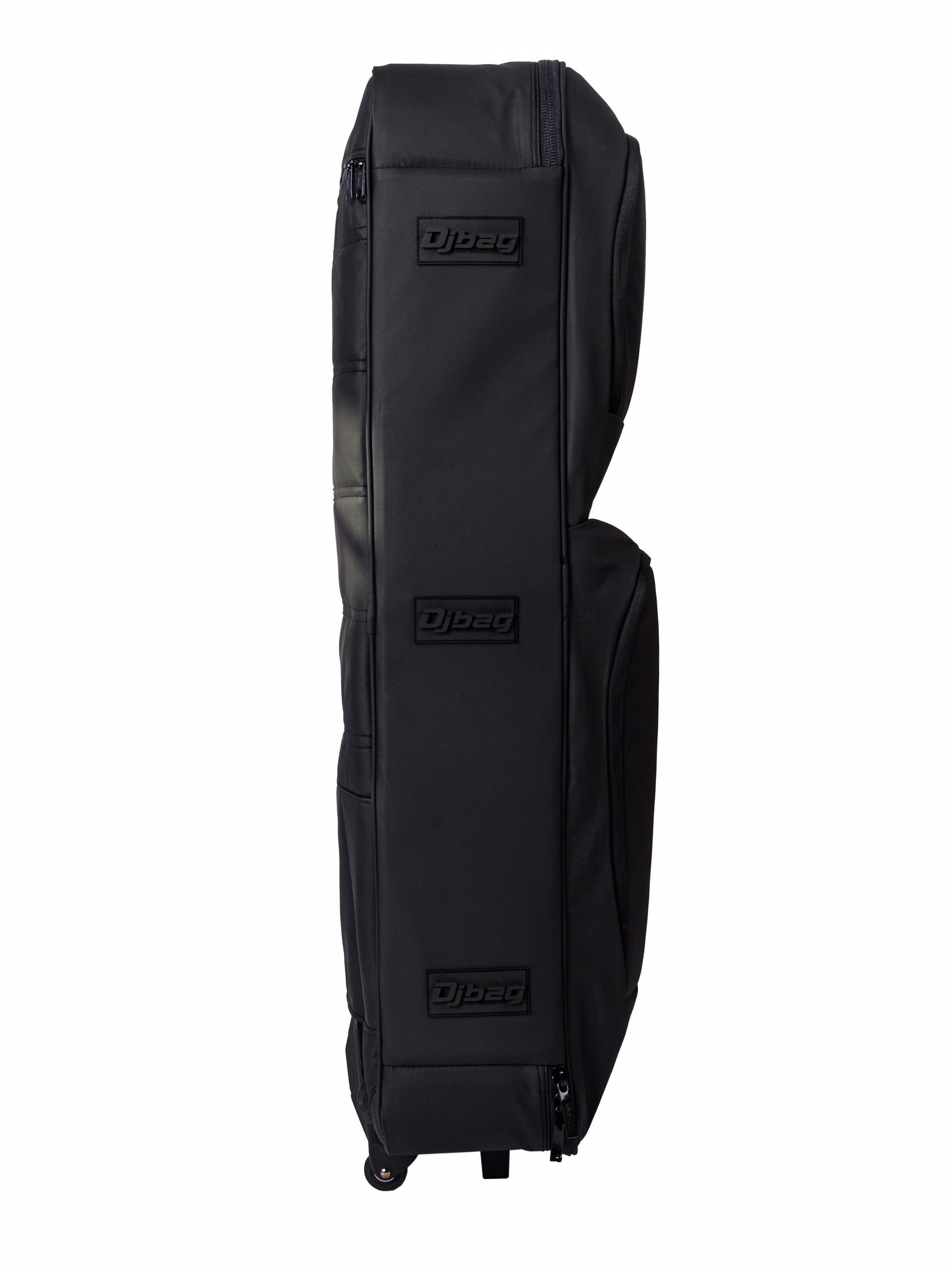 DJBAG-K-LARGESTSE, Schwarz, Extra großer Koffer mit Rollen für DJ-Controller
