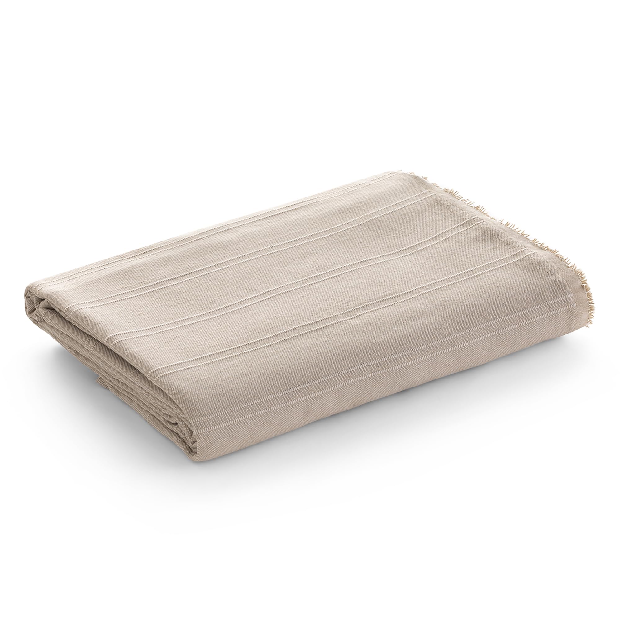GAMUSI Funda sofá 2 plazas Multiusos, Colcha Cama 90/105 cm, Jarapa Foulard cubrecama Mantas de Sofa Suave Resistente Liso - 180x280 cm, Piedra