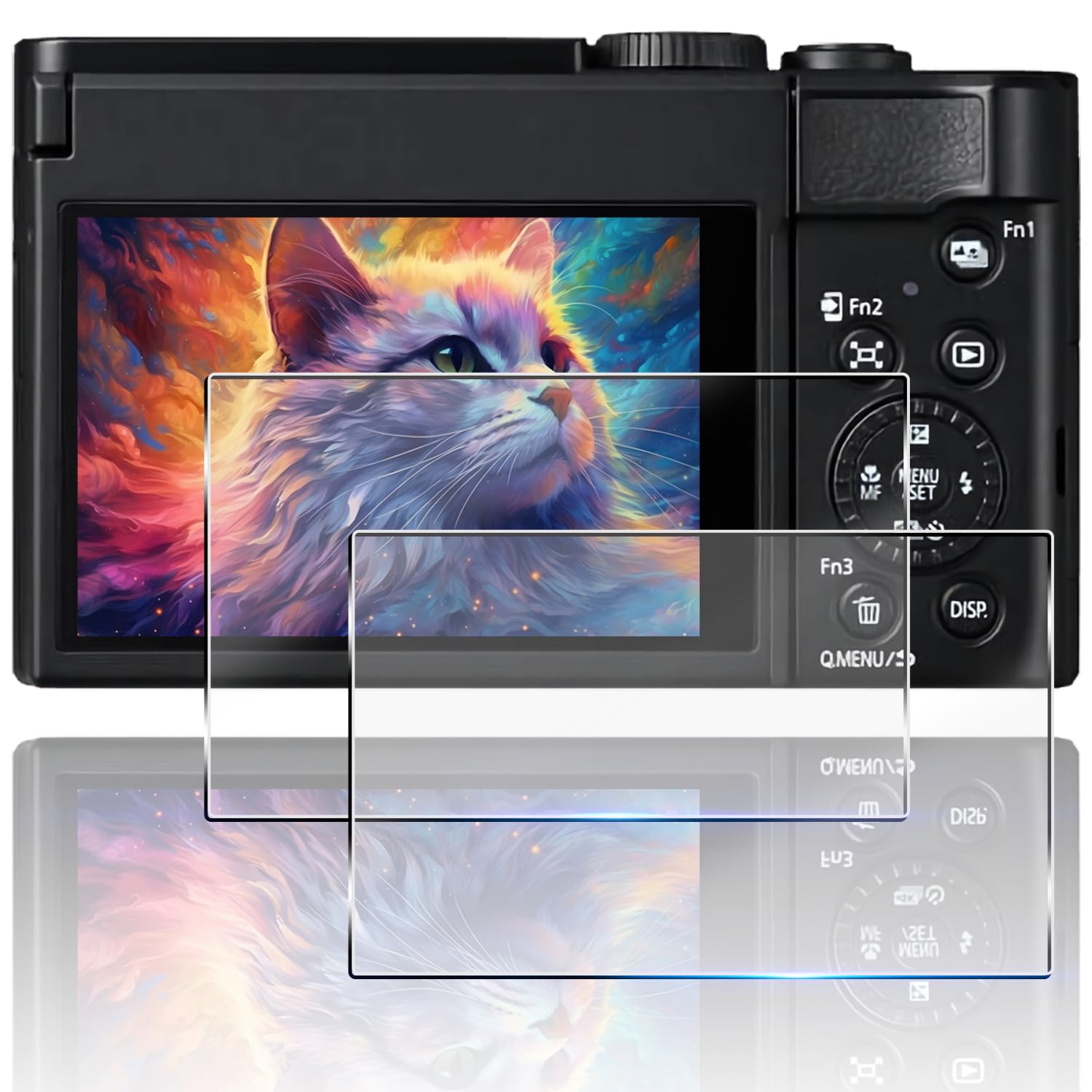 Amazon | 対応 LUMIX TZ99 ガラスフィルム 2枚セット 一体型