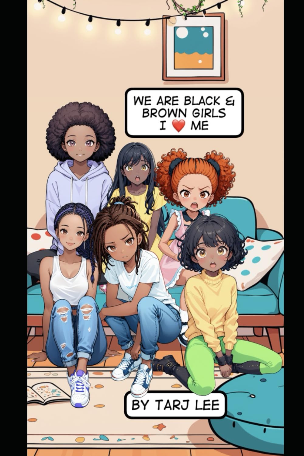 We are black and brown girls I love me