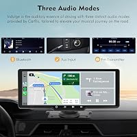 WSRADIOKITS 10.26" CarPlay Autórádió Apple CarPlay Android Auto GPS Bluetooth Érintőképernyő 4