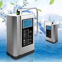 Alkaline Water Ionizer PH3.5-10.5 Hydrogen Generator Machine Purifier 3.8in LCD Home Alkaline Acid Drinking Water Filter,with 8000 Liters Per Filter,Intelligent Voice