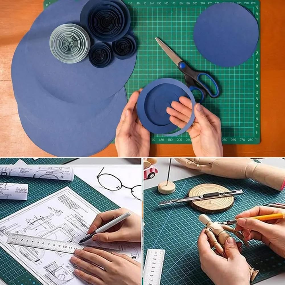 Tappetino da Taglio Autorigenerante 30×22cm 2pcs per Cucito e Artigianato