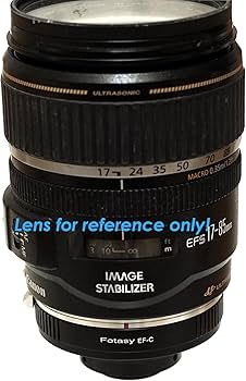 Amazon.com : Fotasy Cannon Lens Adapter - EF to C Mount