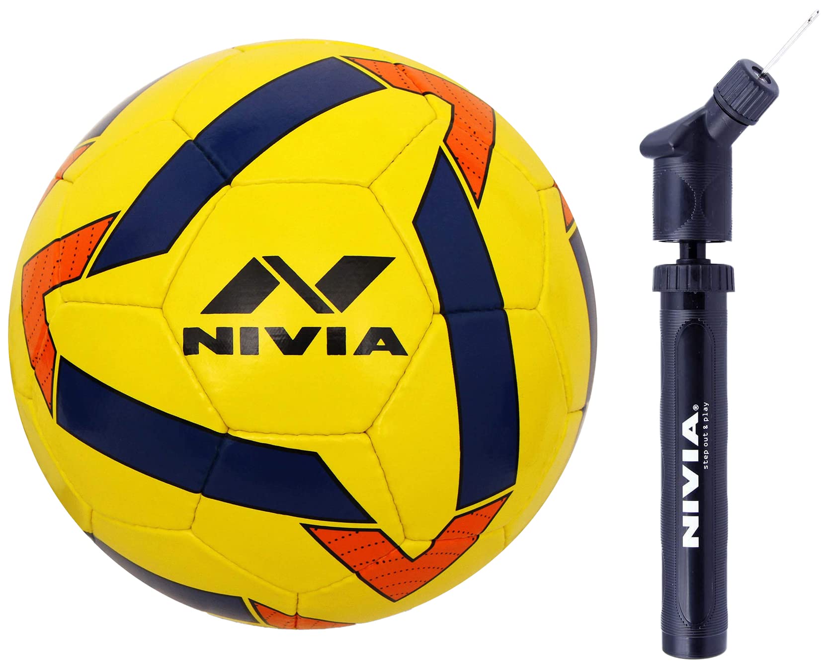 Nivia Super Synthetic Football and Nivia Ball Pump Double Action (B07JF9DLW1) Amazon Price History, Amazon Price Tracker