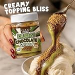 Éparpillement de chocolat de Dubaï – 6.35 oz Jar avec Pistachio, Kataifi & Gourmet Dubai Chocolat pour les crêpes, le petit déjeuner, les collations et les desserts
