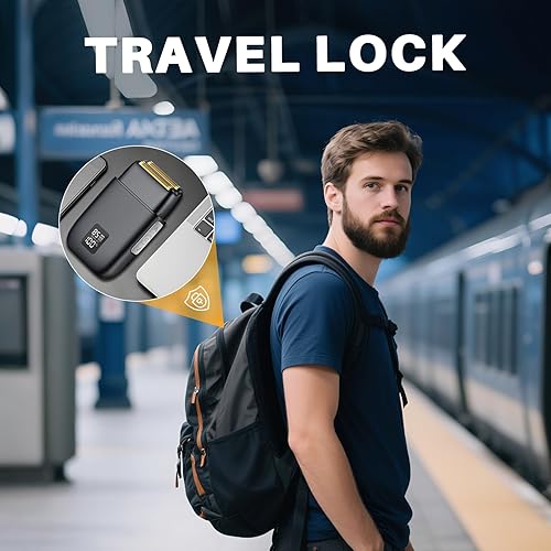 Miniatura 7 de Afeitadoras de aluminio para hombres, afeitadora eléctrica inalámbrica, impermeable, pantalla LED en seco y húmedo, recargable USB-C