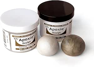Apoxie Sculpt - 2 Part Modeling Compound (A &amp; B) - 1 Pound, White