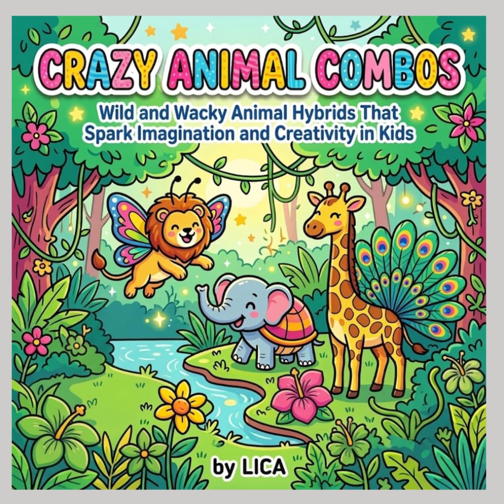 Crazy Animals Combos: Wild and Wacky Animals Hybrids That Spark Imagination and Creativity in Kids
