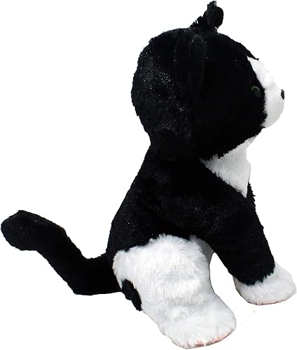 Miniatura 2 de Shelter Pets Peppa The Tuxedo Cat - Peluche de 10 pulgadas en blanco y negro, basado en mascotas adoptadas de la vida real, beneficiando a los