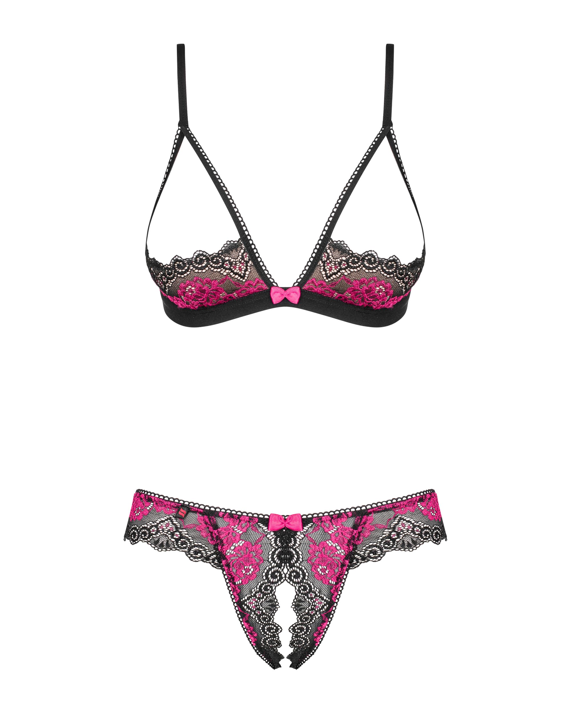 Obsessive M306 Ensemble soutien-gorge Ouvert pour femme