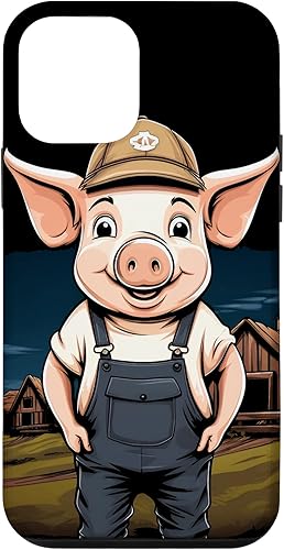 iPhone 12 mini Farm Pig Funny Farm Animal Costume Agriculture Case