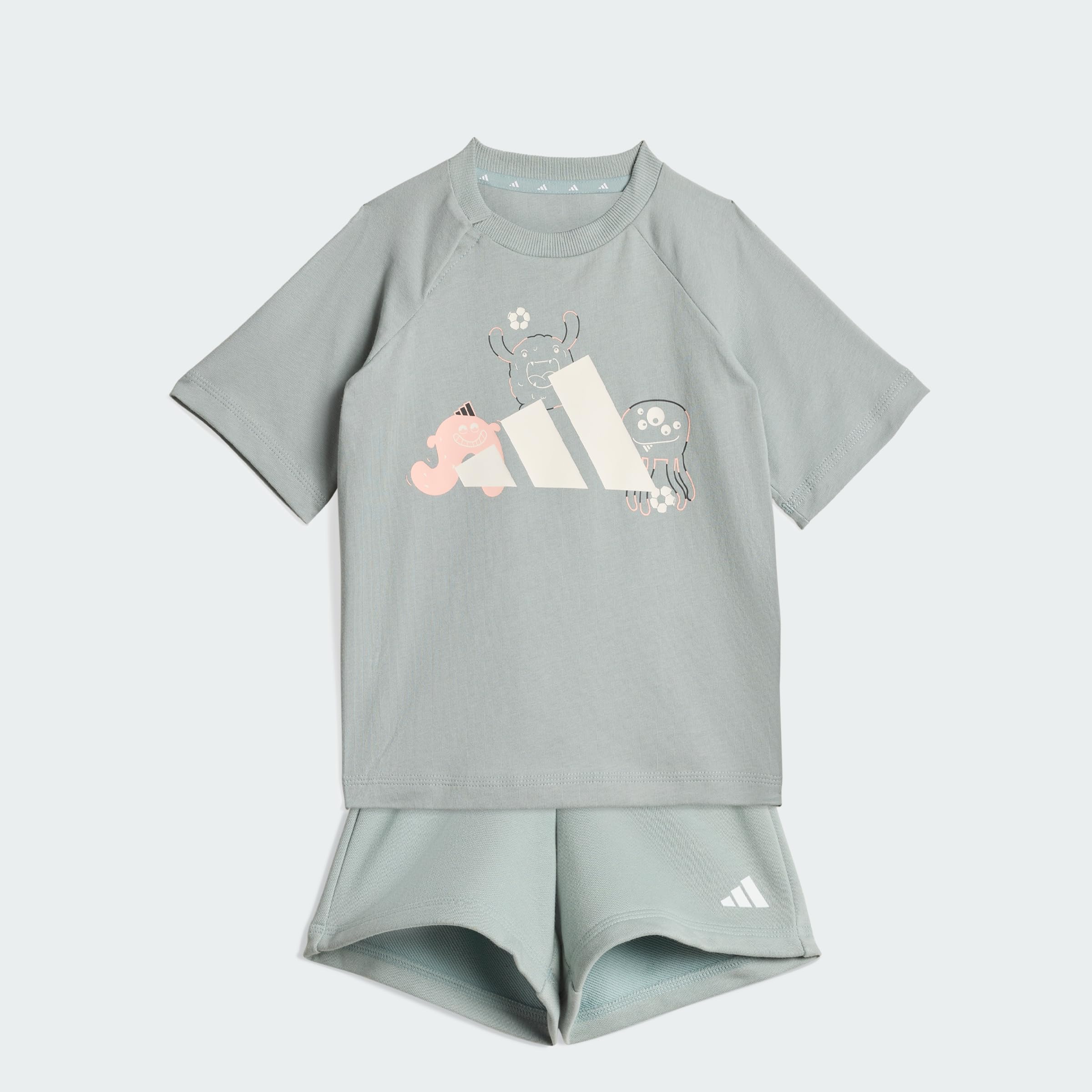 adidas Unisex Kids TIRO_NSTER T-SHIRT-SET