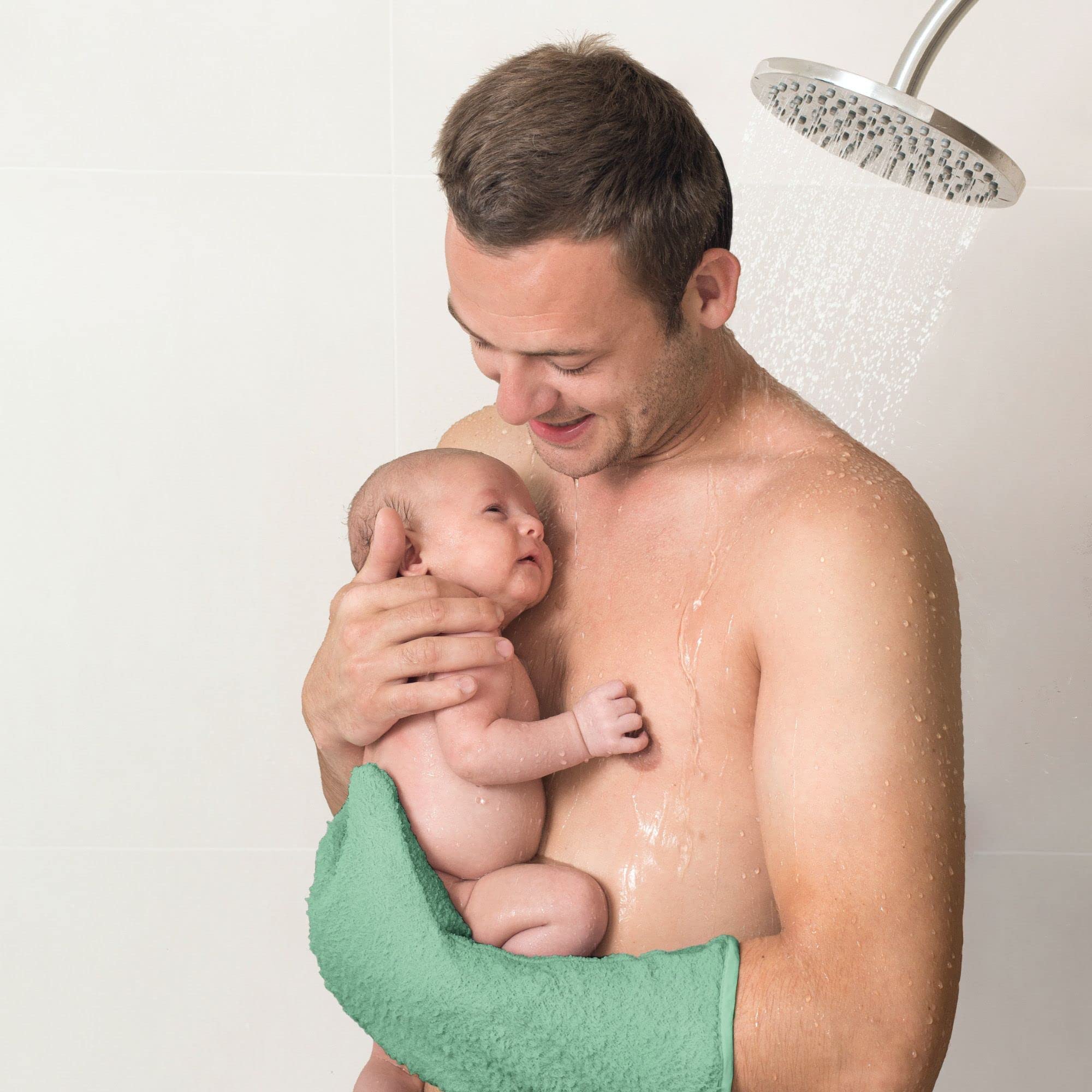 Baby Dusche Handschuh Badespaß und Sicherheit mit Baby duschen und baden