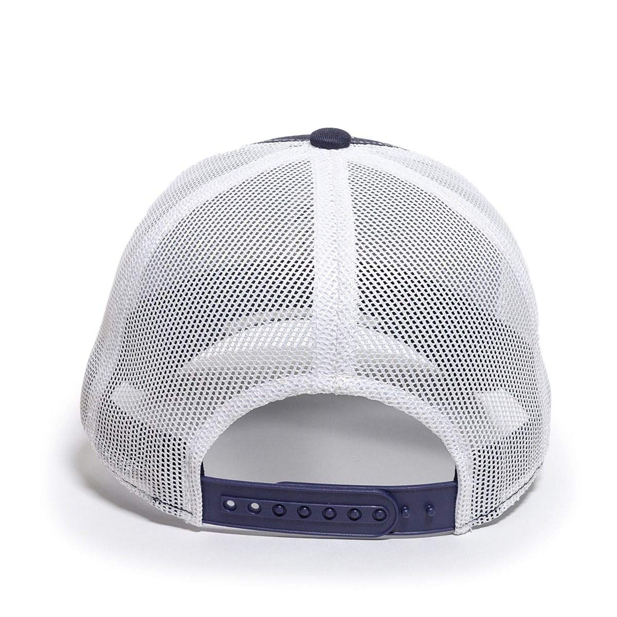 Outdoor Cap Unisex-Adult LITE Casual Mesh Back Cap Navy/White