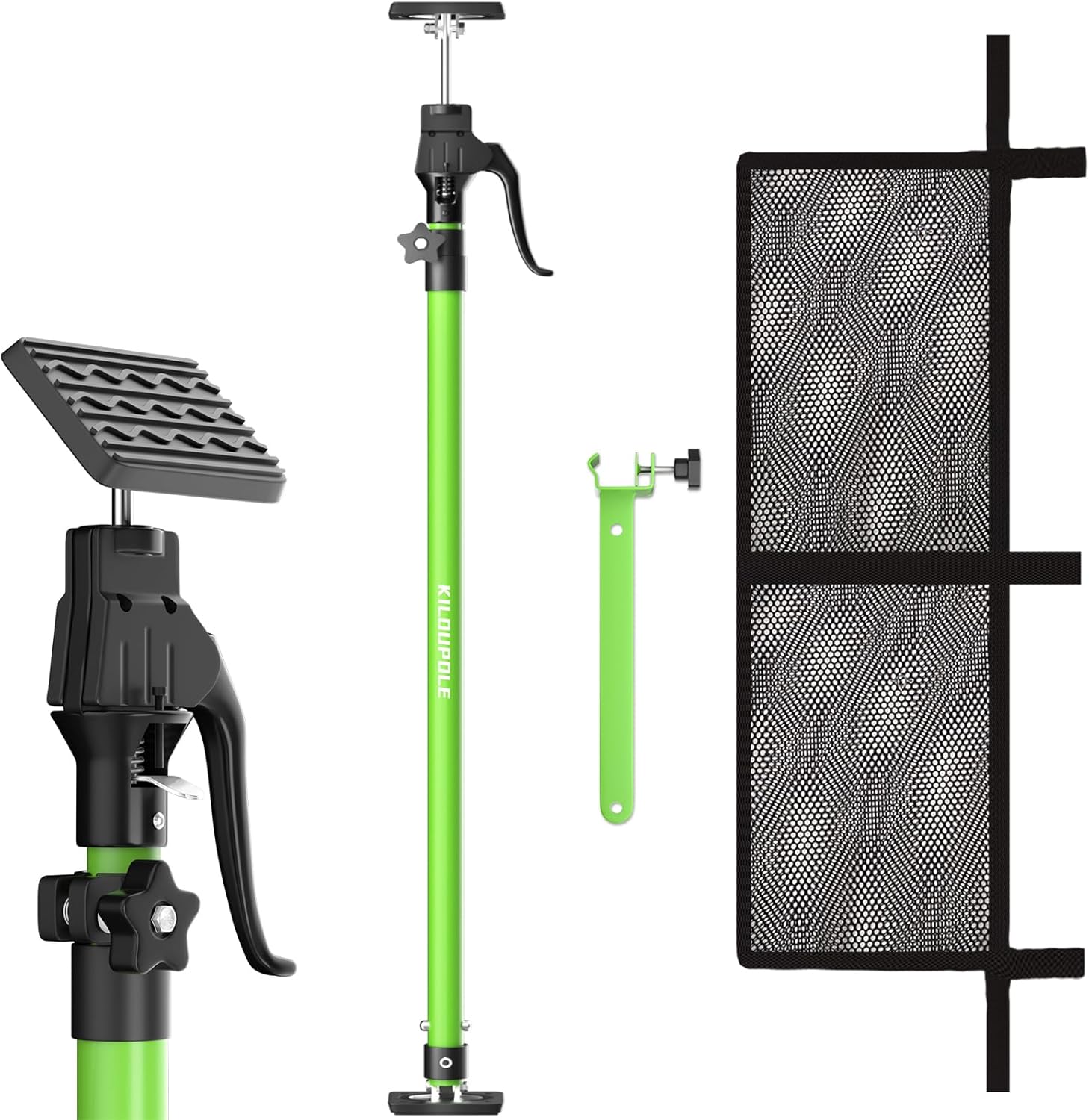 KILOUPOLE Adjustable Cargo Bars, 40" to 79" Non-Slip Truck Bed Divider, Cargo Bar for Pickup Truck Bed Cargo Bars for SUVs, Trailers, Vans, with...