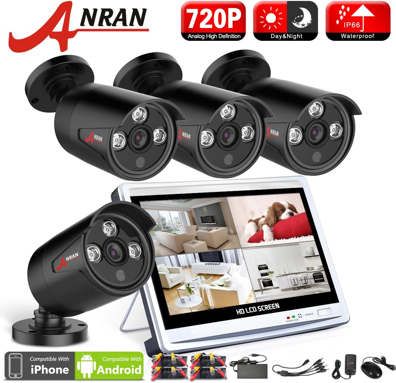 UFO 360ยฐ Omni-Directional Reception Outdoor TV Antenna 65 Miles Range with Smartpass Amplified & Built-in 4G LTE Filter for Indoor,Outdoor,RV,Attic Use Support VHF &UHF Digital Signal Grey
