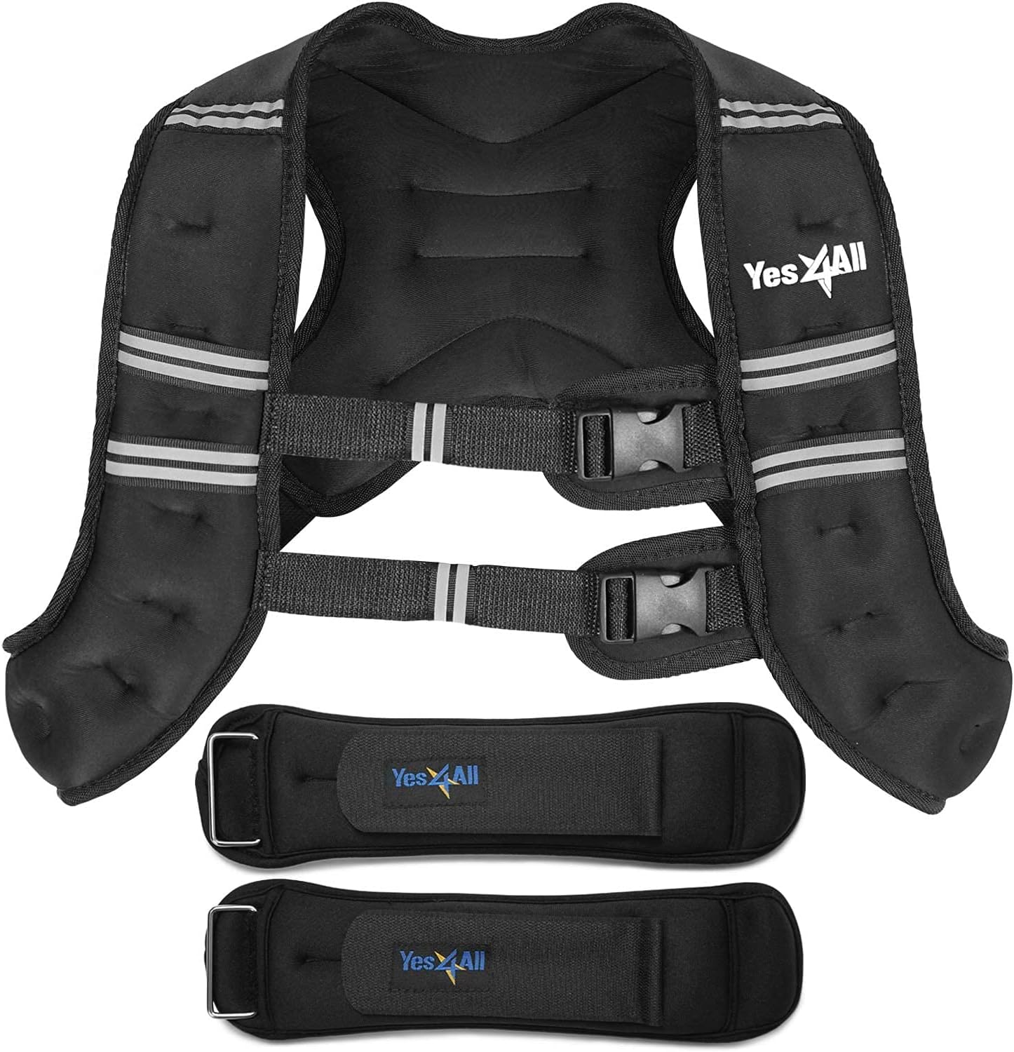 Yes4All Weighted Vest, Strength Training Weight Vest for Men & Women