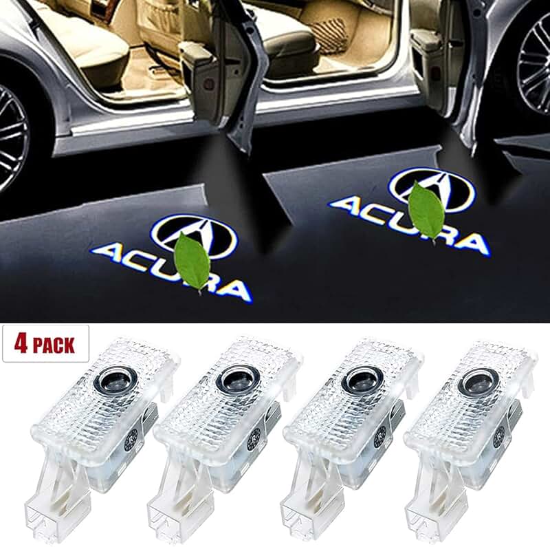 acura door lights logo