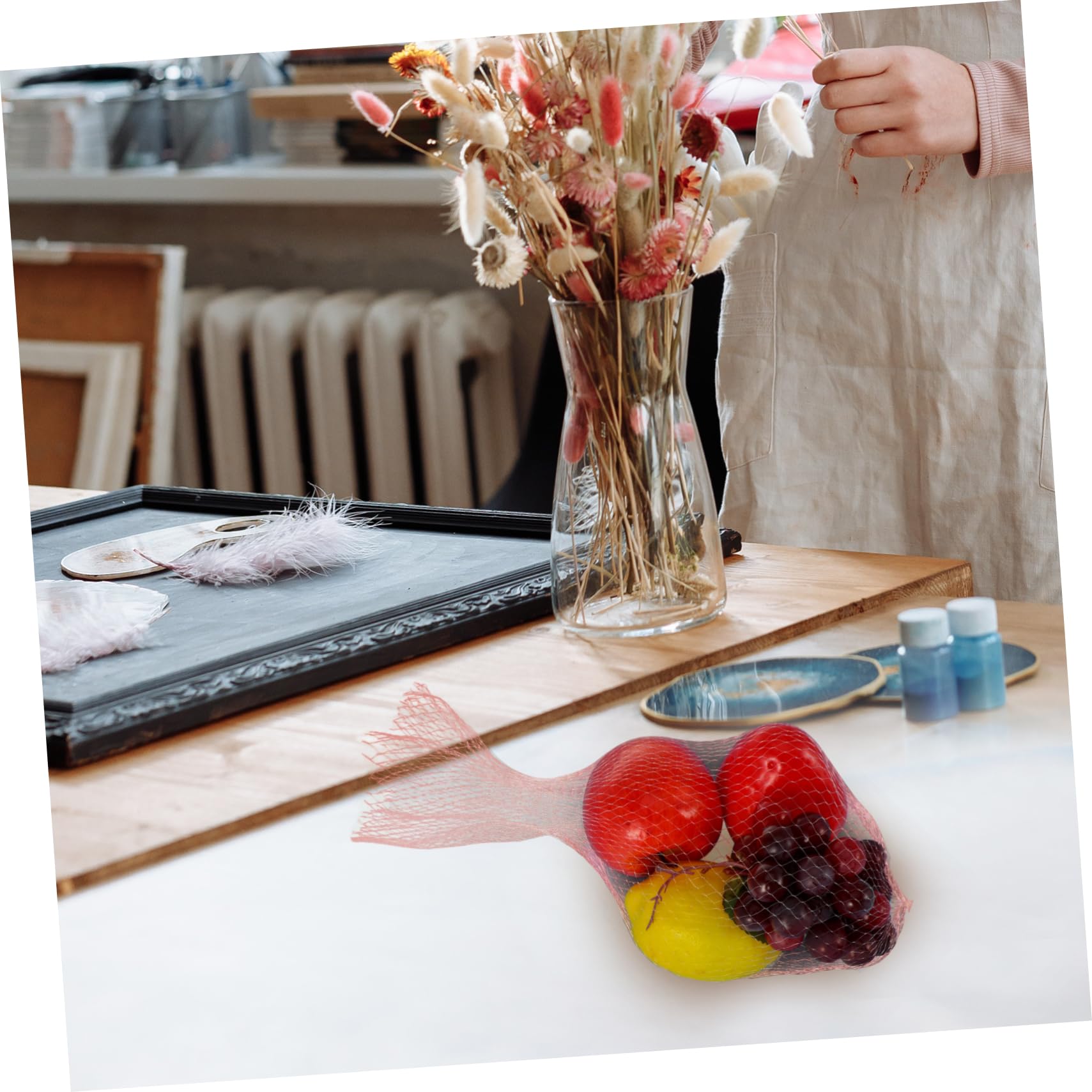 Amosfun Bolsa De Malla para Frutas Y Verduras De 300 Piezas Bolsa De Red para Embalaje De Frutas Y Verduras s De as De Malla s De para as De Red para