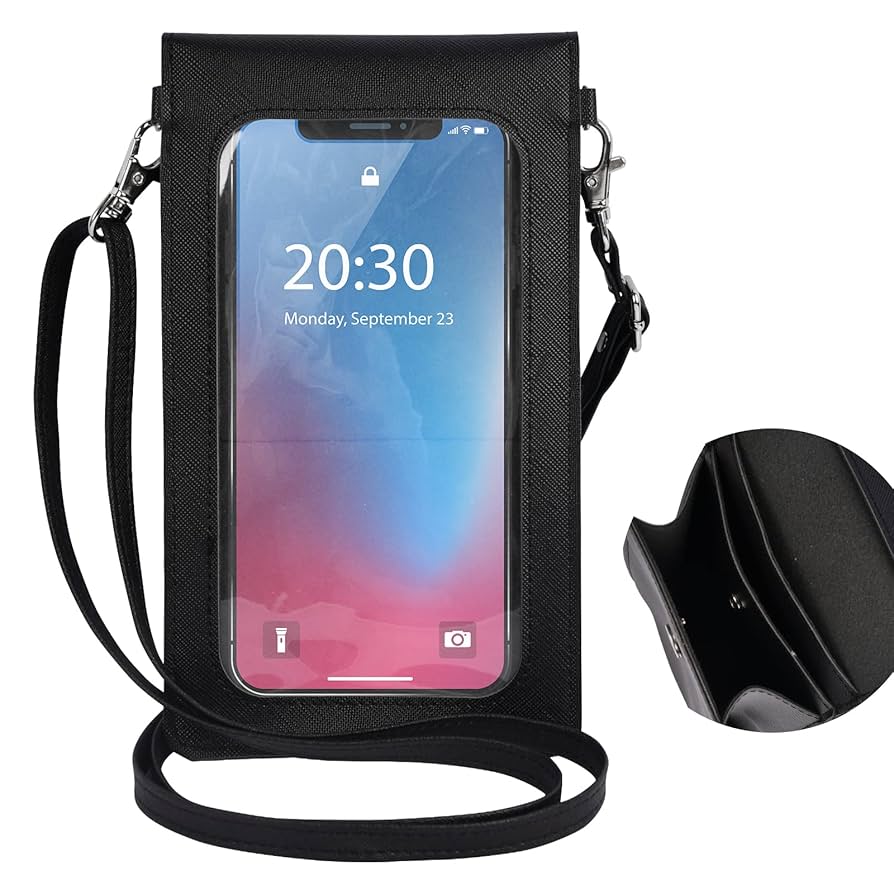 Amazon.com: Ansxiy PU Leather Small Phone Bag with