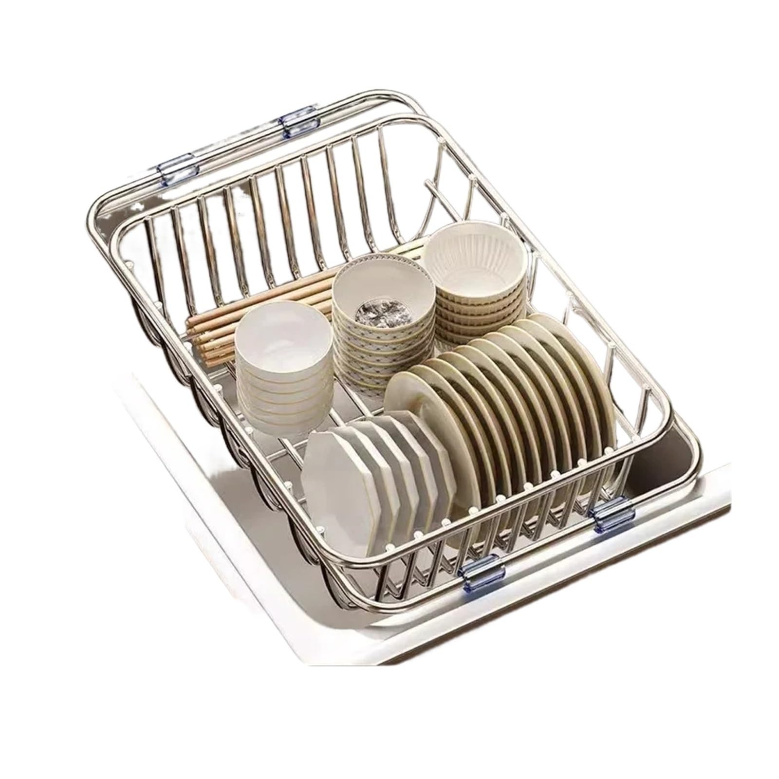 VIOLDHHJK Expandable Draining Basket Telescopic Sink Drain Basket