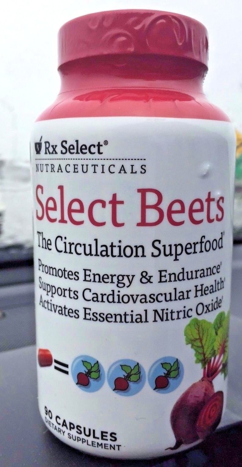 Rx Select Beets The Circulation Superfood Supports Cardiovascular Health Energy Super ALIMENTO