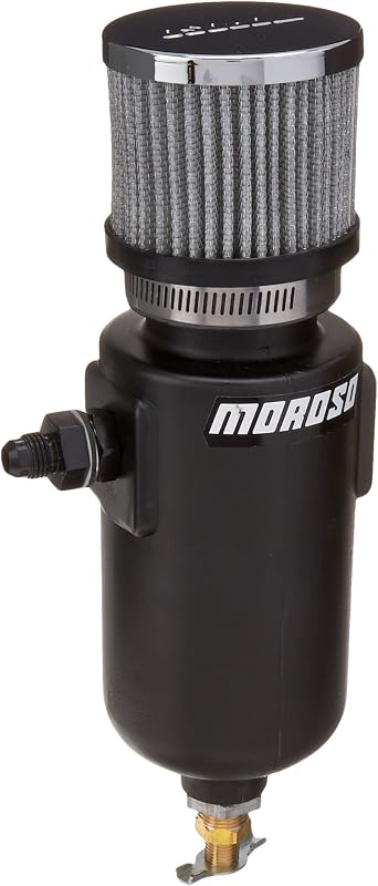 Tanque reservatório de respiro Moroso 85406 com conexão 6AN – capacidade de 1 L