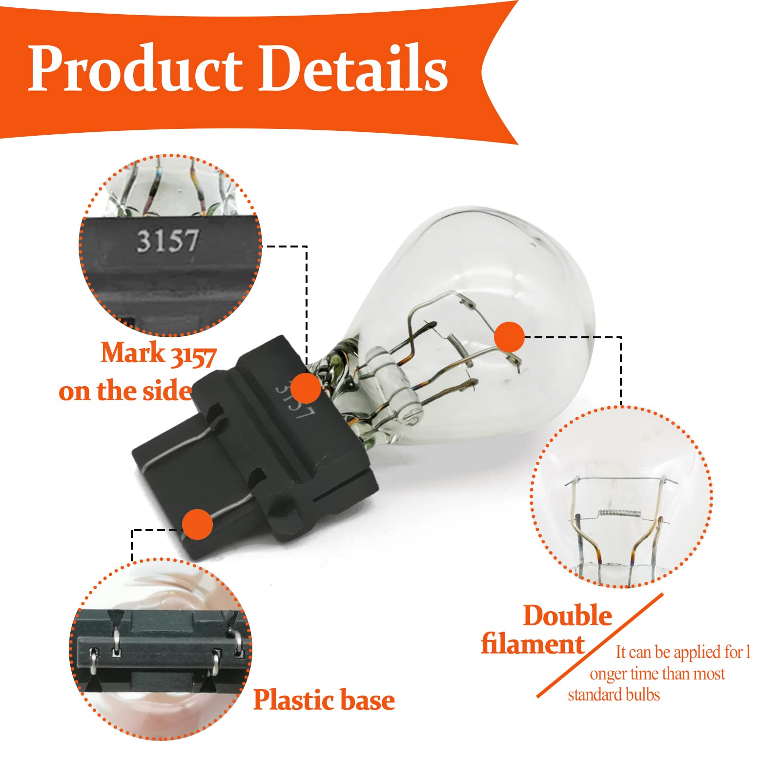 3157k Bulb Philips 3157 Bulbs – Box Of 10, Miniature Auto Lights For ...