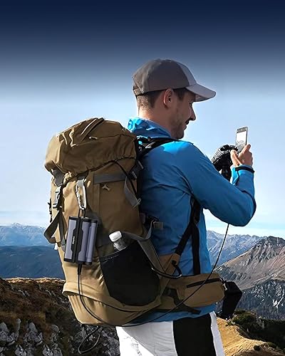 Miniatura 7 de EasyAcc Hand Warmers Rechargeable 2 Pack, 10000mAh Magnetic Hand Warmers, 18Hrs Long Heating, with Camping Hook, Portable Power Bank, Pocket Size,