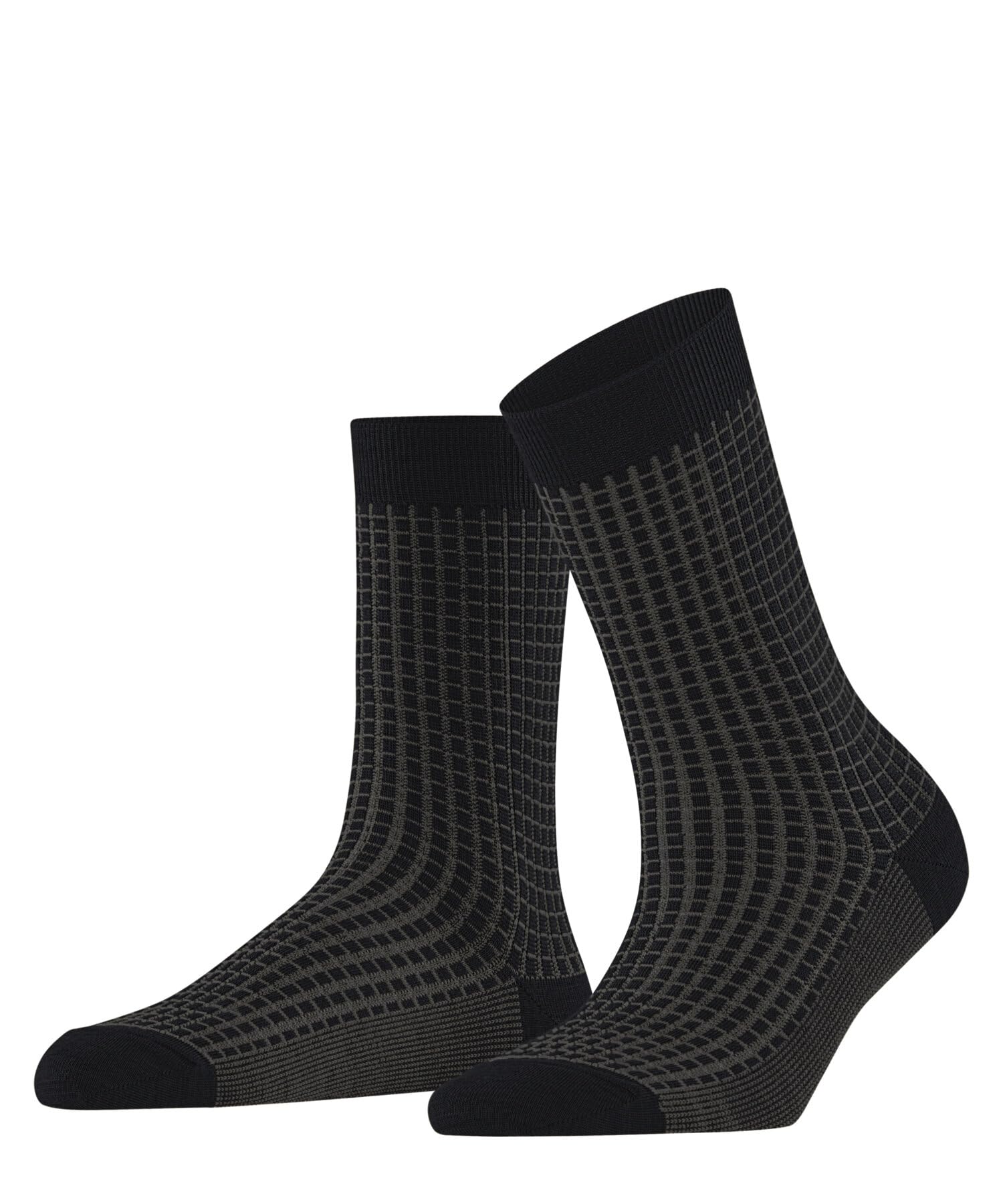 FALKE Women's Softmerino W So Wool Cotton Plain 1 Pair Socks, Black 3000 Special Edition, 5.5-6.5