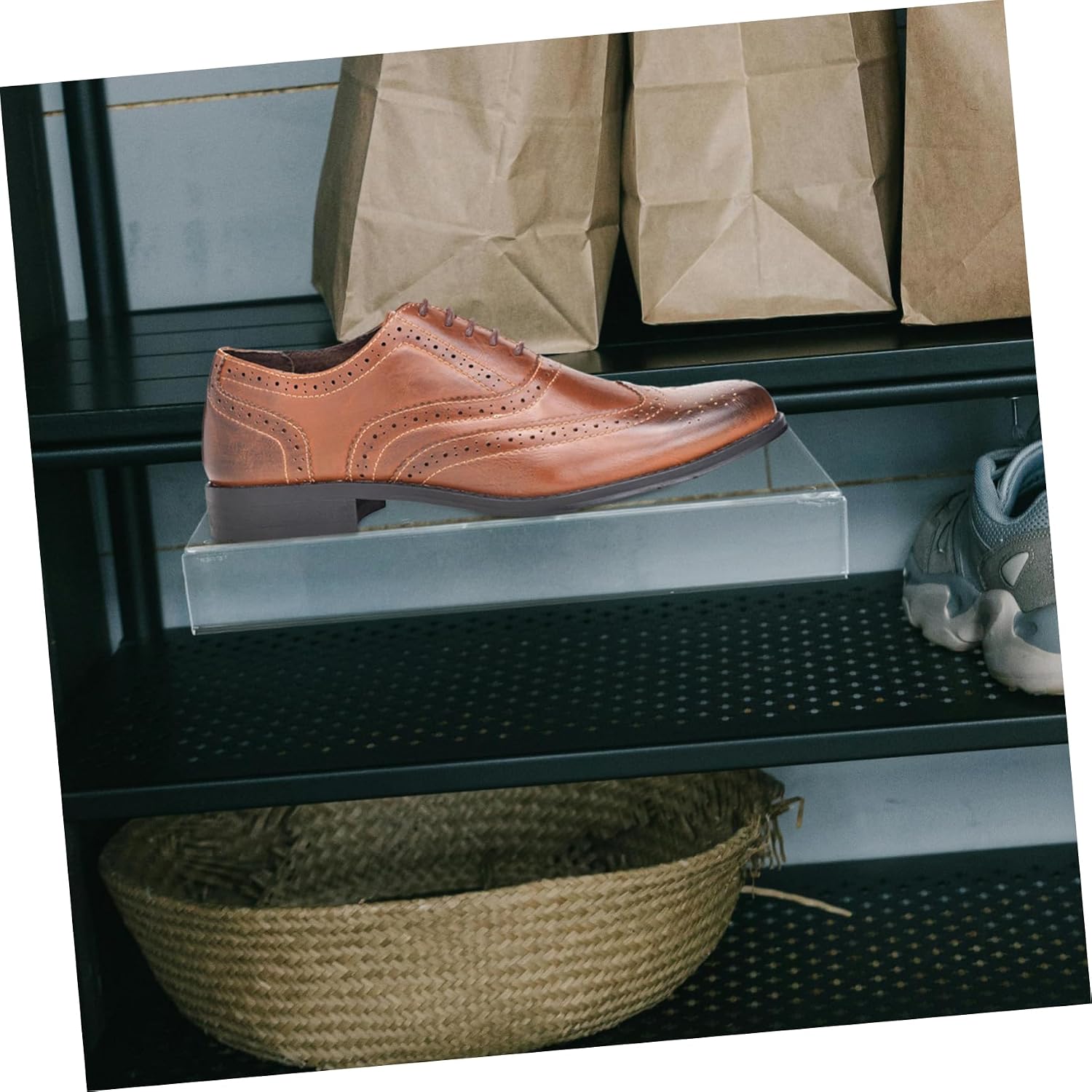 2pcs Wall Shelf for Shoe Display Floating Shoe Racks for for Sneakers and High Heels