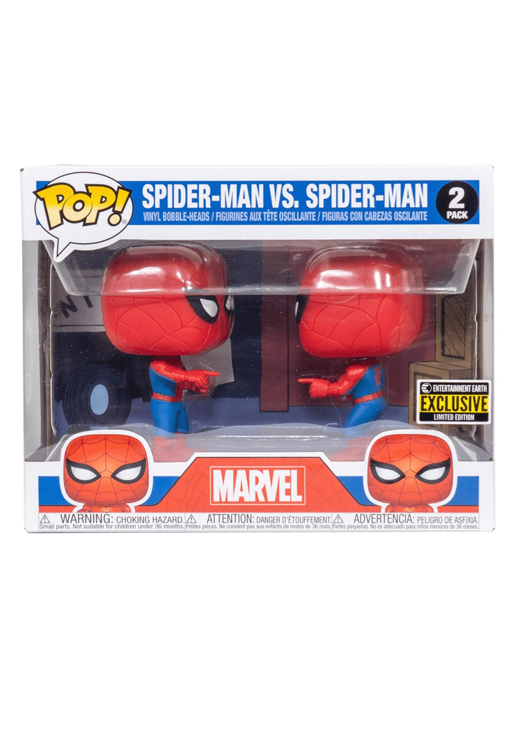 Amazon.com: Spider-Man Imposter Pop! Vinyl Figure 2-Pack