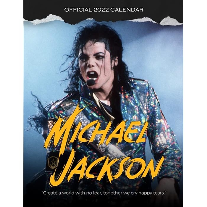 Buy Michael Jackson 2022 Calendar Michael Jackson 2022 OFFICIAL