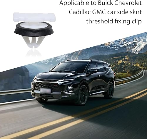 Miniatura 6 de UGSHY 30 piezas de clip de fijación para faldón lateral del automóvil, piezas de repuesto de clip de placa de moldura de guardabarros 11547581, clip